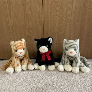 Vintage Ty Beanie Buddy Cats